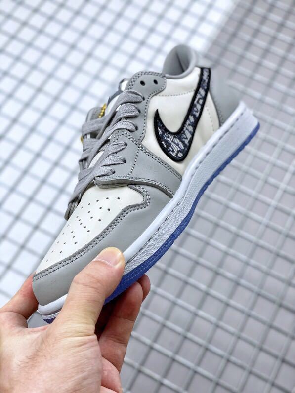 Dior x Air Jordan 1 Low Sneakers CN8608-002 Grey