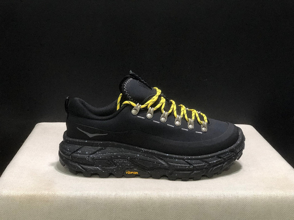 HOKA Tor Summit Trail Sneakers Black and Yellow