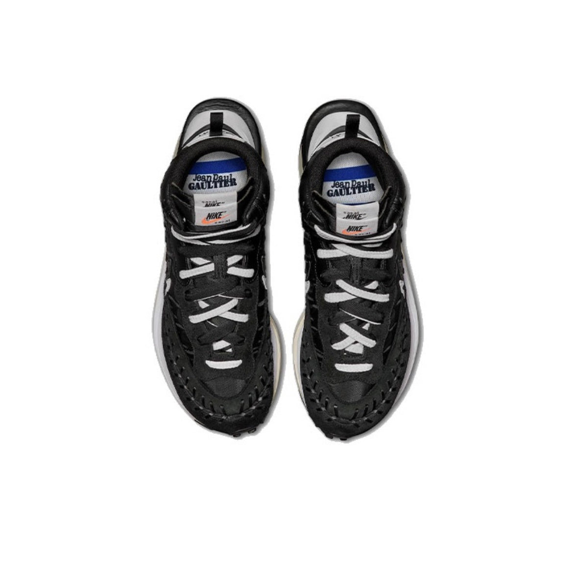 Nike VaporWaffle DH9186-001 Black and White Sneakers