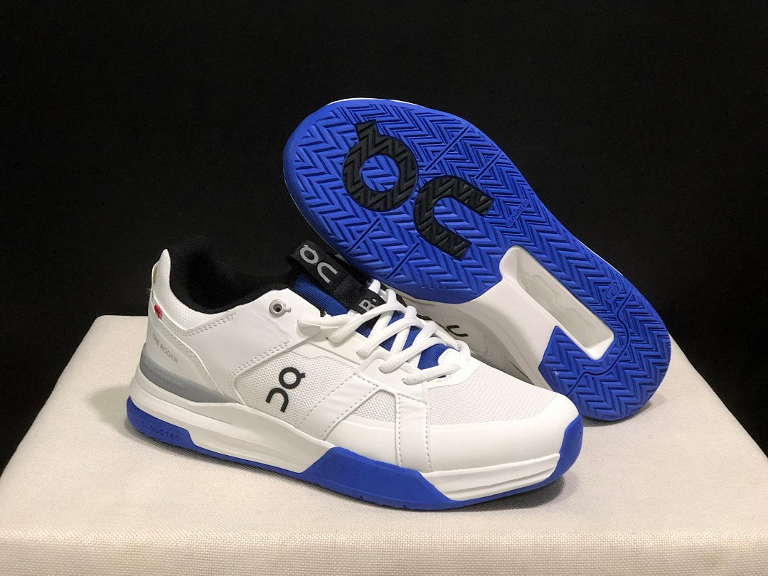 On The Roger Clubhouse Pro White Blue Sneakers