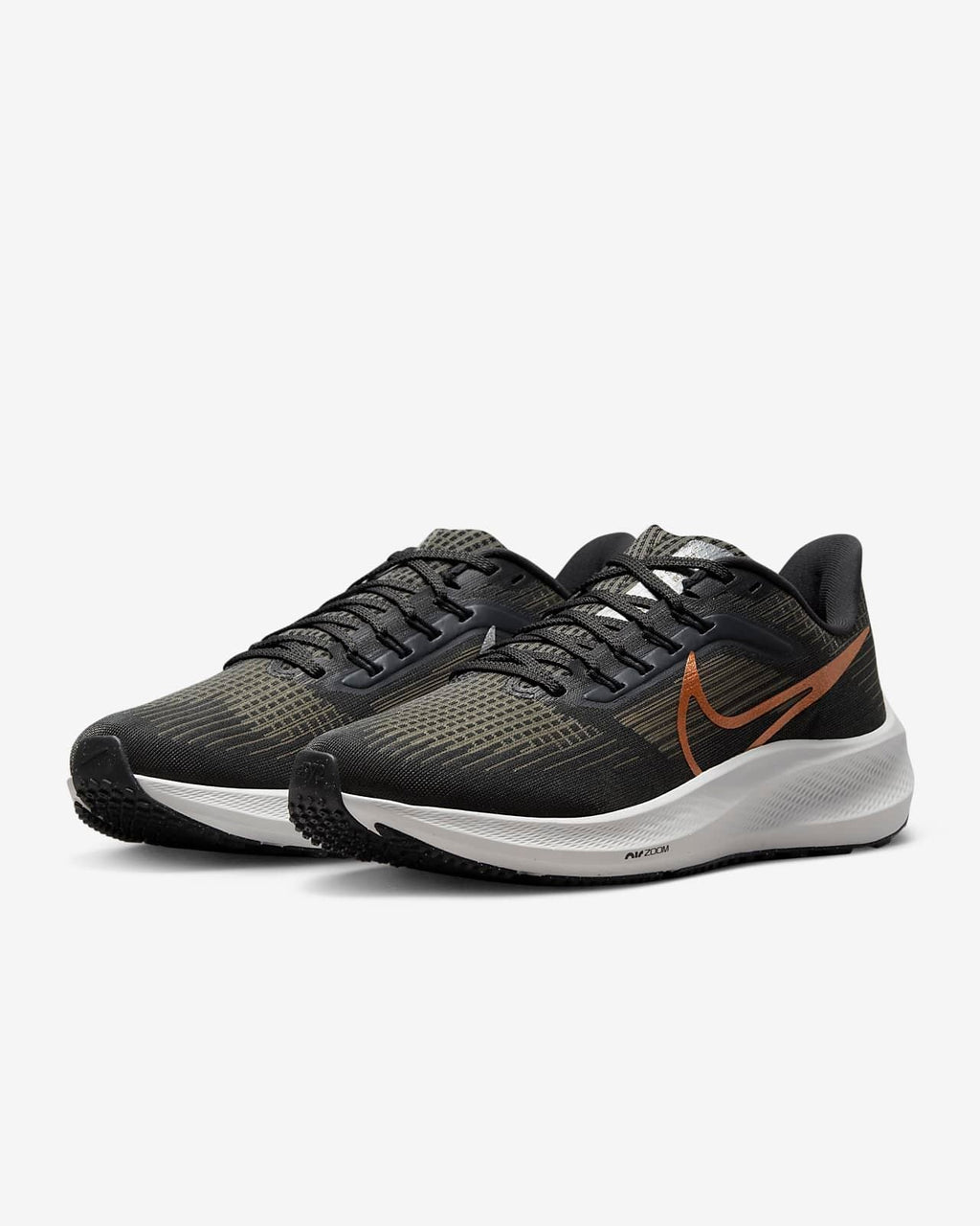 Nike Air Zoom Pegasus 39 Running Shoes Black Orange DH4072-007