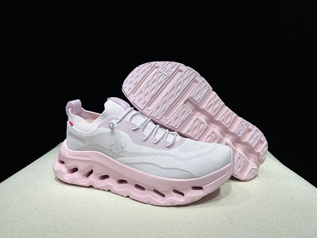 On x LOEWE Cloudtilt Sneakers in Rosa Palo and Pale Pink