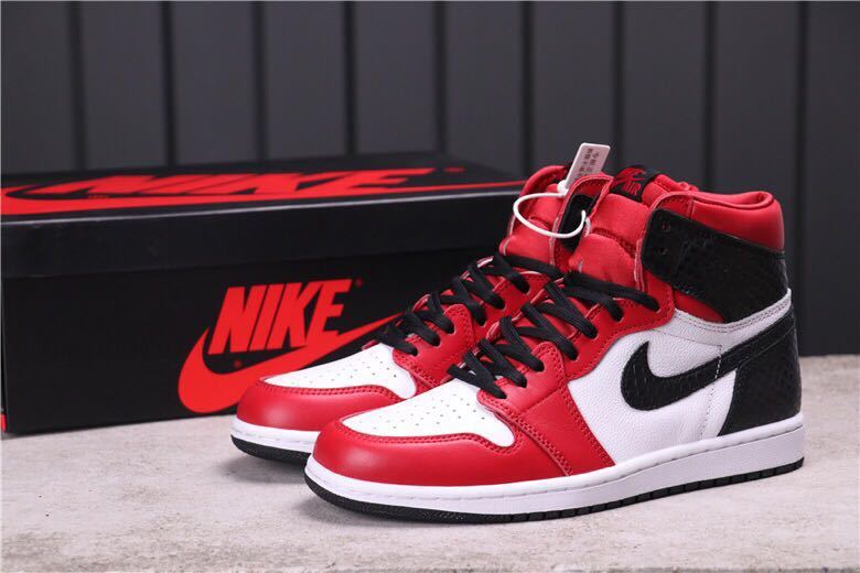 Air Jordan 1 WMNS Satin Snake High-Top Sneakers CD0461-601