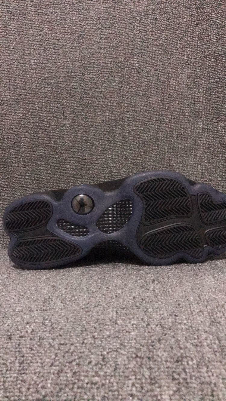 Air Jordan 13 Retro Cap and Gown Black Sneakers