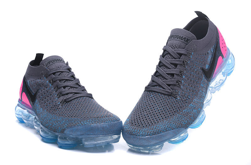 Nike Air VaporMax Flyknit 2 Dark Grey Pink 942843-004