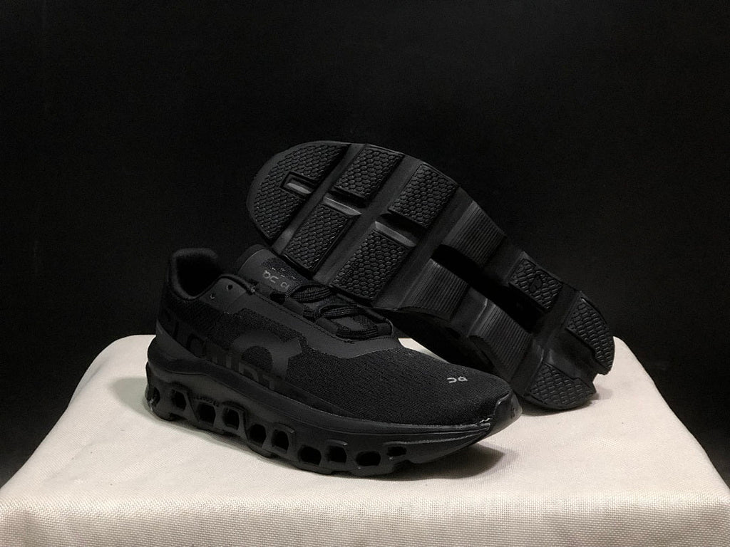On Cloud X Black Silver Running Shoes