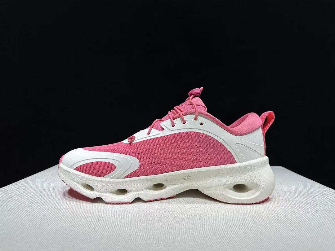 On x LOEWE Cloudventure 3.0 Sneakers White Peach Red