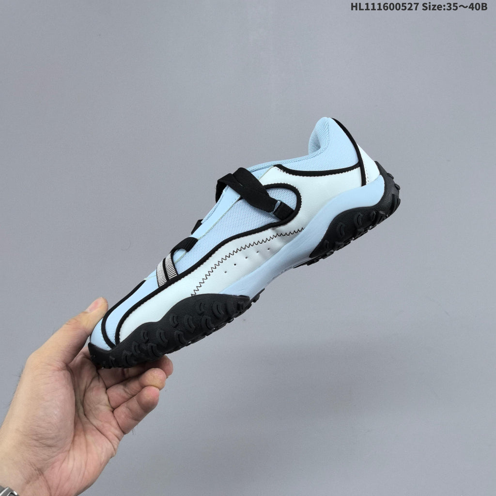 FILA Pebble Sandal Mary Jane Sneakers in Light Blue