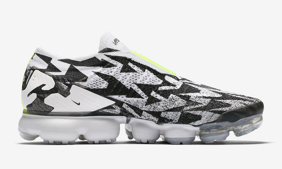 Nike Air VaporMax Moc 2 Acronym Black White Volt AQ0996-001