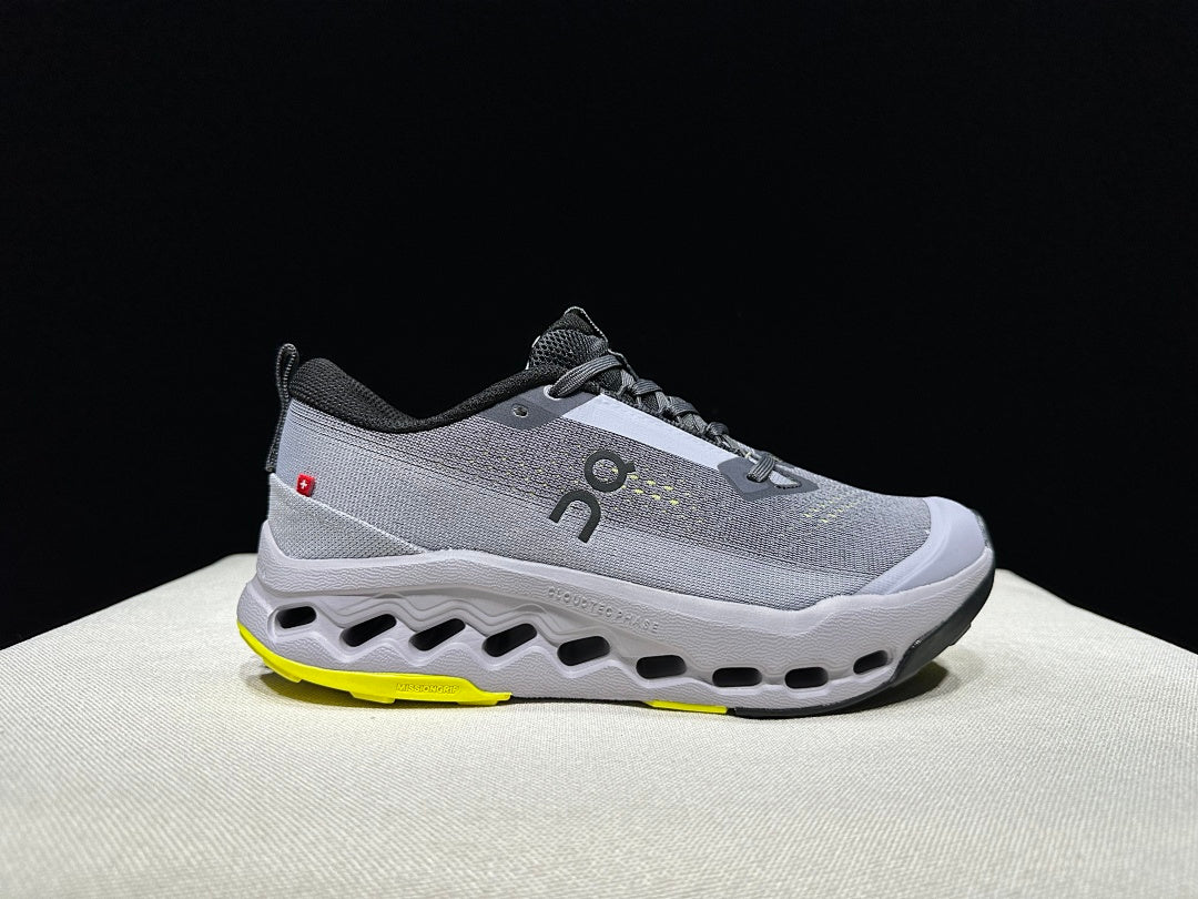 On Cloudsurfer Trail 2 Trail Running Shoes, Carbon Grey