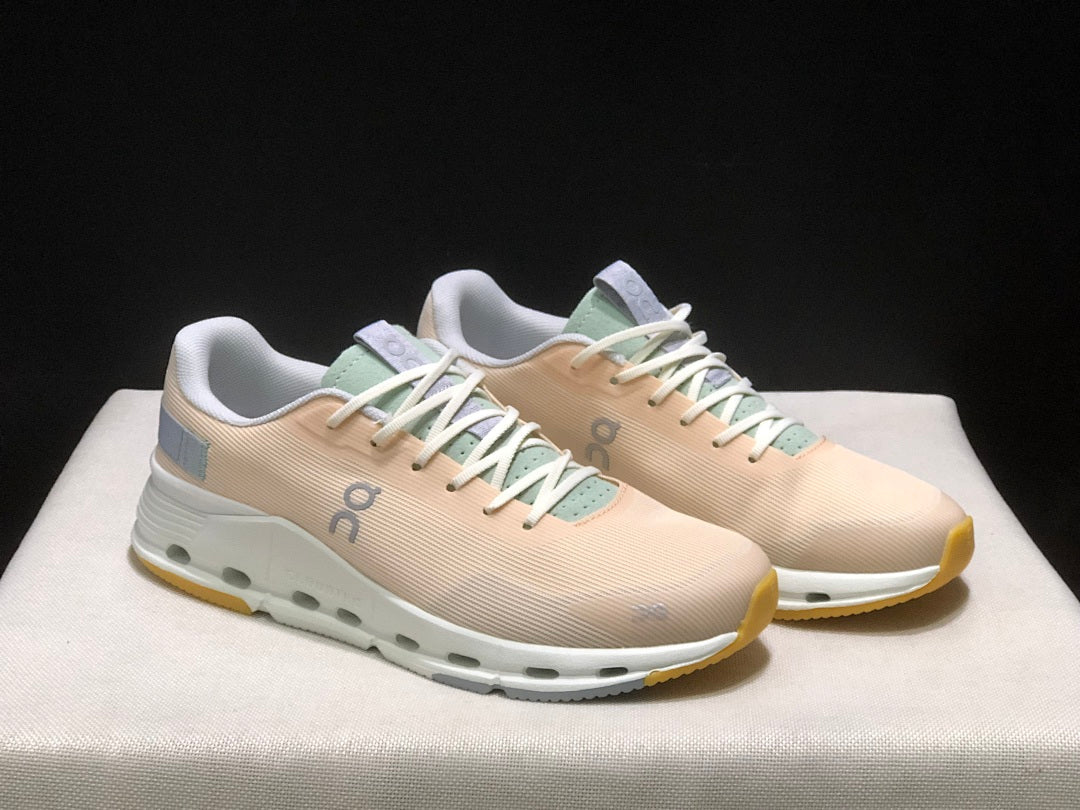 On Cloudnova Form 2 Sneakers in Mist and Heather