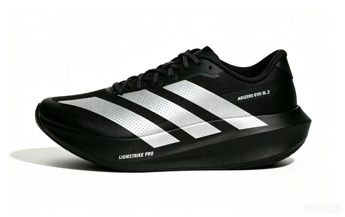 adidas Adizero Evo SL 2 Black Silver Running Shoes