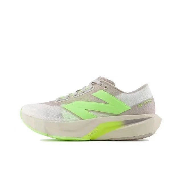 New Balance FuelCell Running Shoe in Gray and Lime