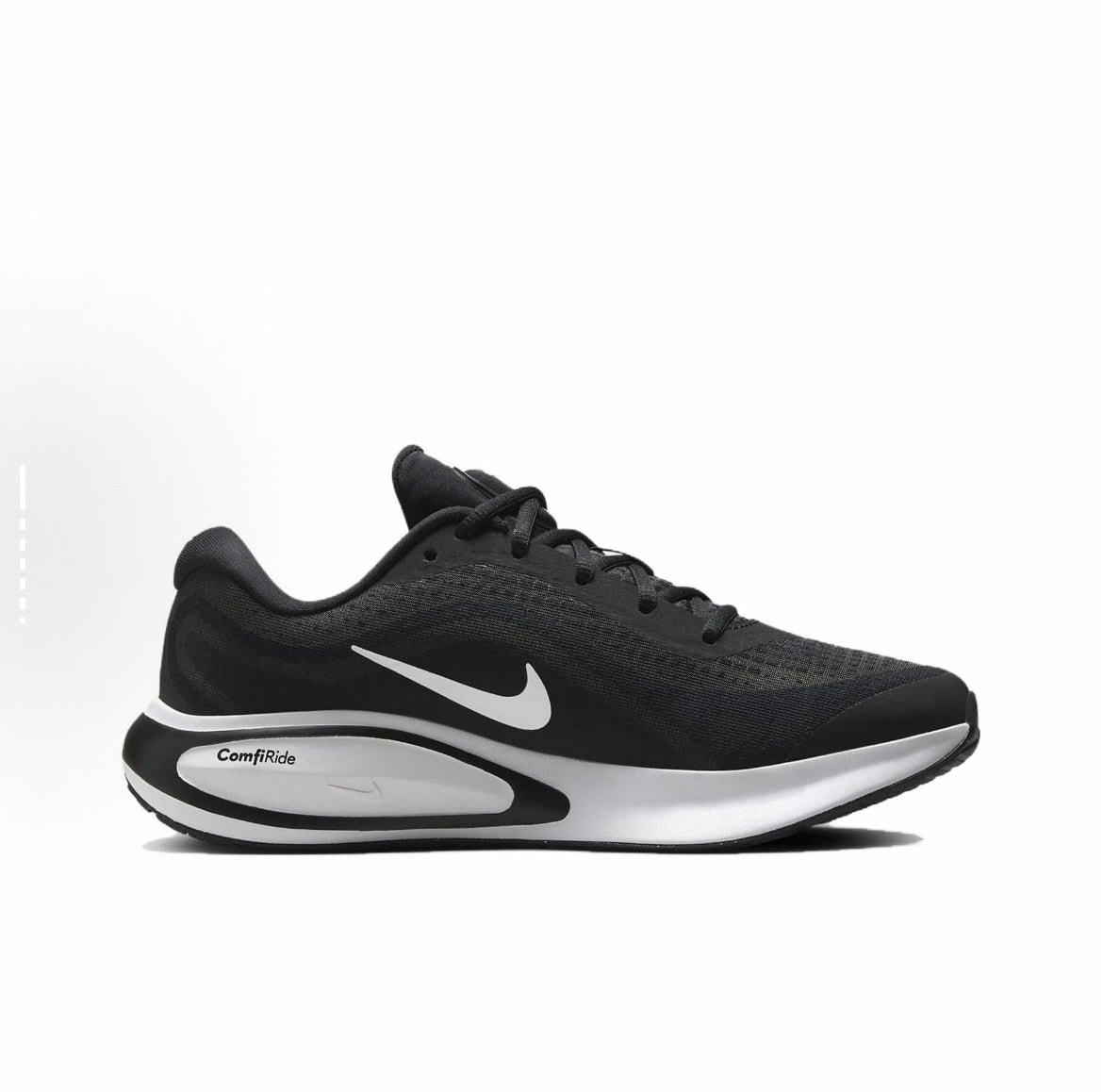 Nike Journey Run Road Running Shoes Black White FN0228-001