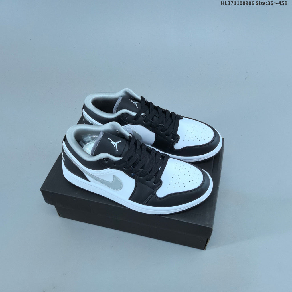 Jordan 1 Low OG Sneakers, White Multi-Color, 553558-146
