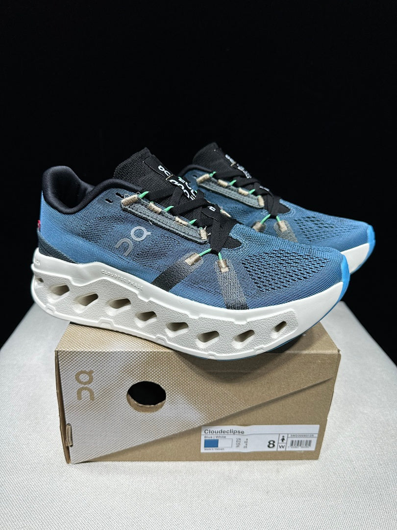 On Cloudeclipse Blue Running Sneakers