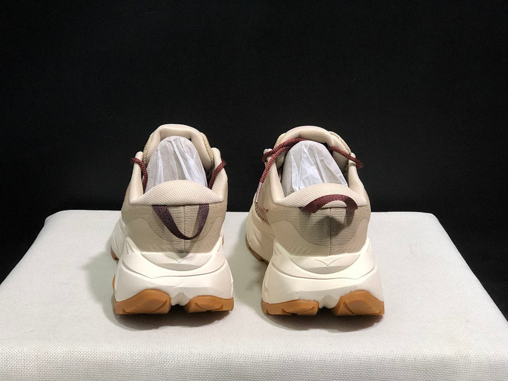 HOKA Skyline Float X Trail Sneakers in Beige