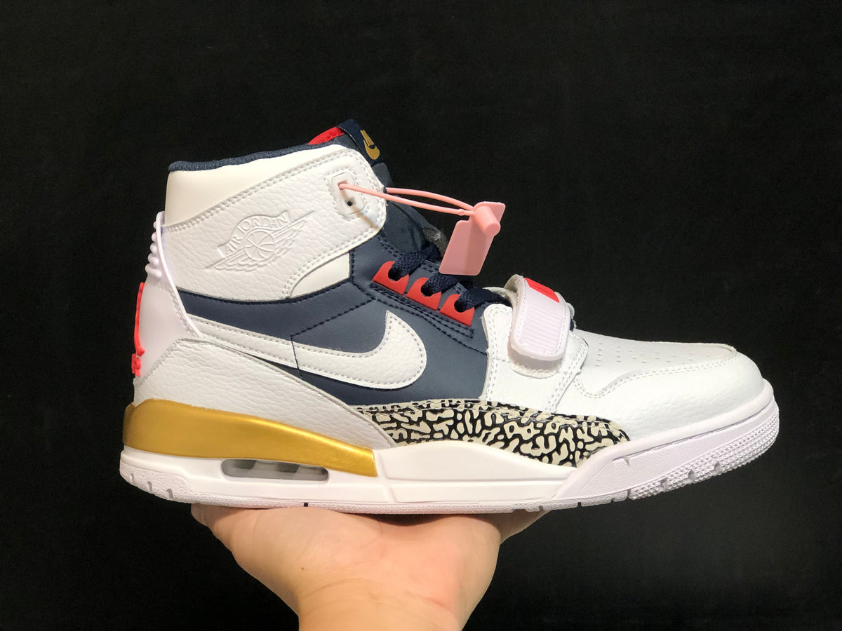 Jordan Air Jordan Legacy 312 Olympic White Basketball Sneakers
