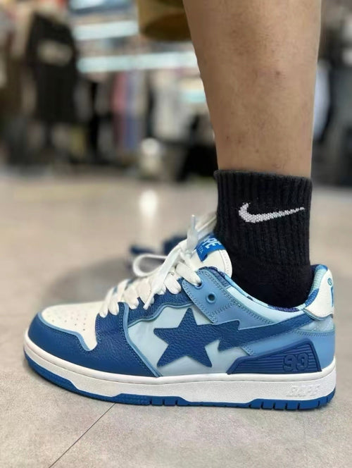 A BATHING APE BAPE SK8 Sta Sneakers Blue