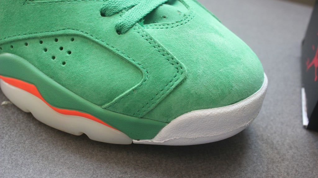 Air Jordan 6 Gatorade Green High-Top Sneakers 384664-145