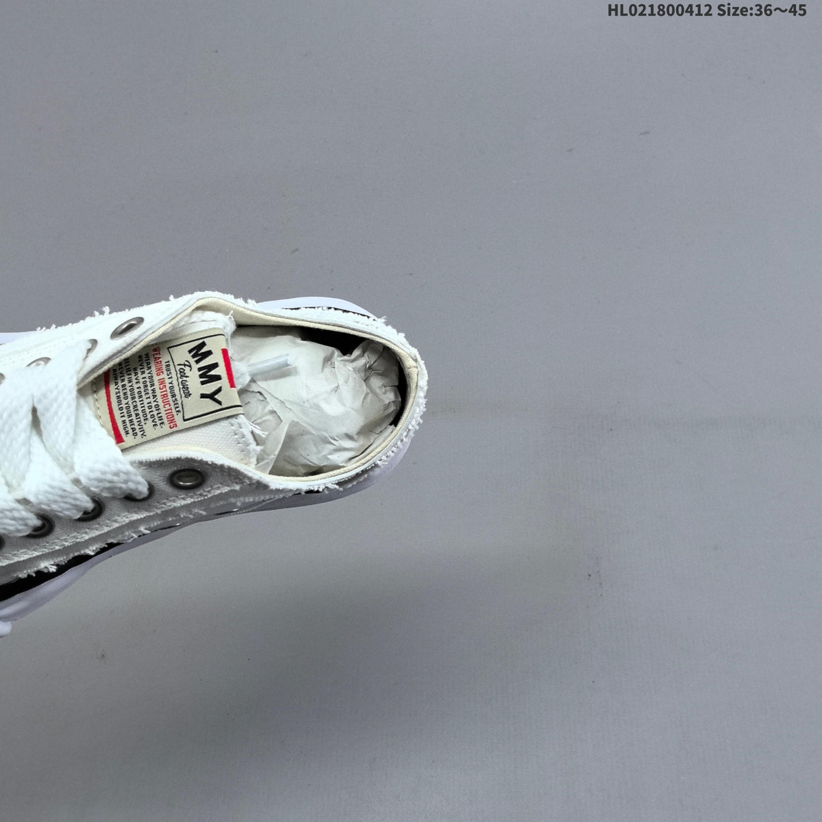 Maison MIHARA YASUHIRO Blakey Low Sneakers, White