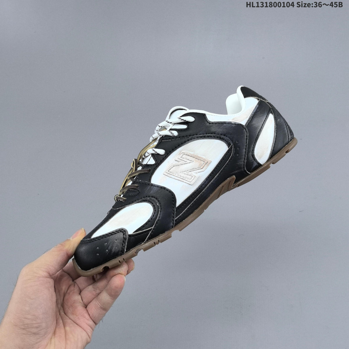 New Balance 530 SL Low-Top Sneakers in Black and White