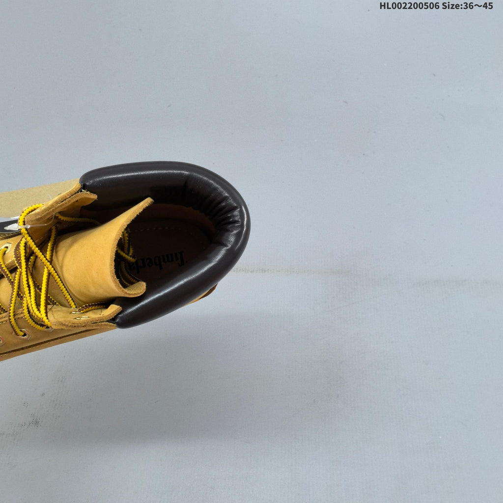 Timberland 6-Inch Leather Boots in Wheat