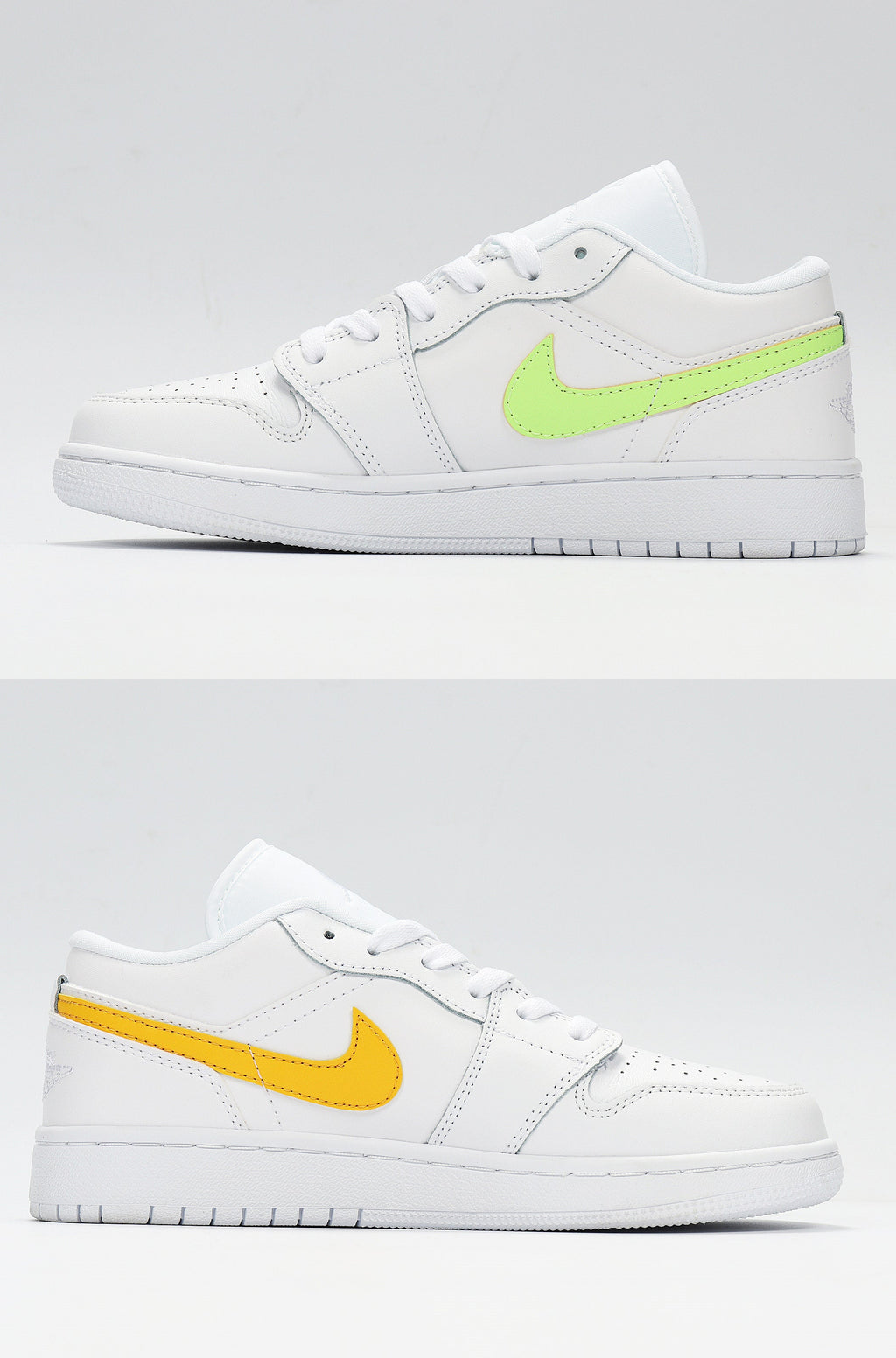 Nike Air Jordan 1 Low White Multicolor CW7035-100 Sneakers