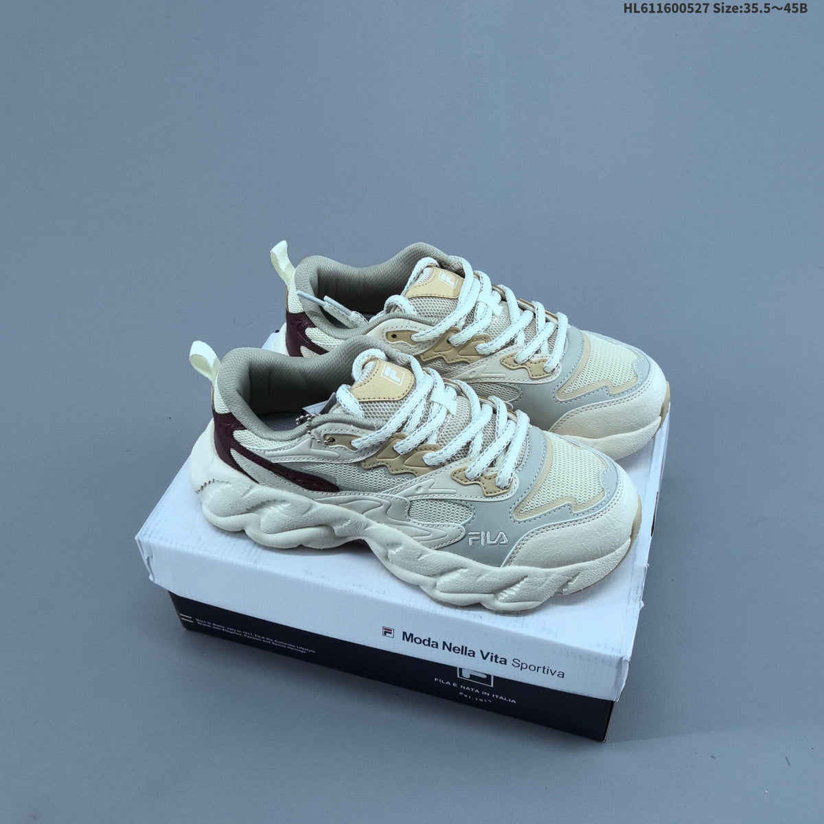 FILA FERN 2S Low-Top Chunky Sneakers F12W61111
