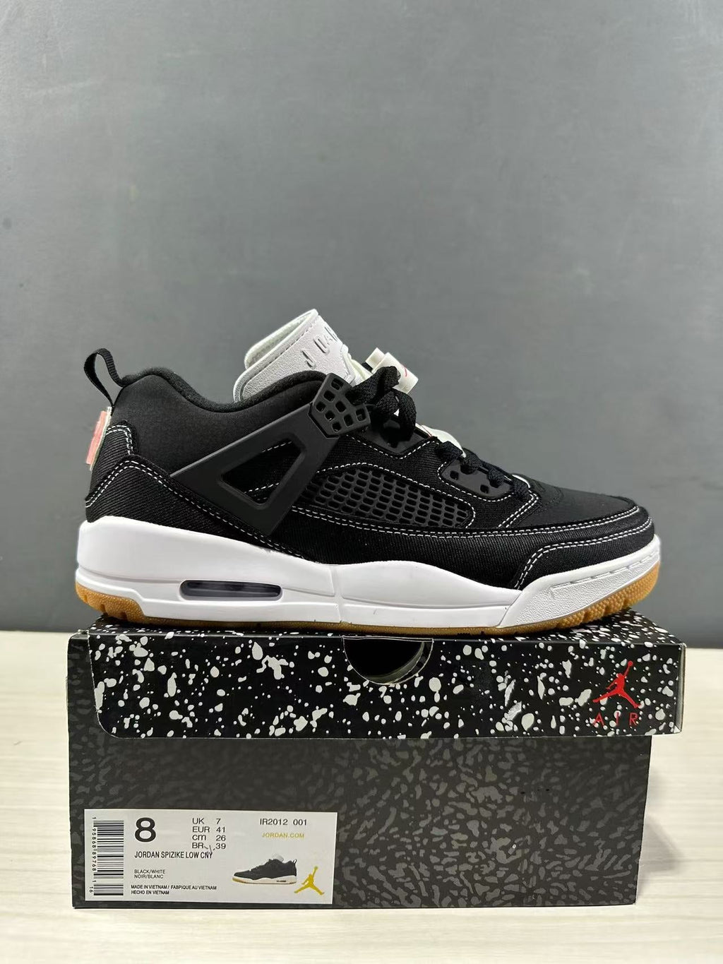 Jordan Air Jordan Spizike Low Black White IR2012-001