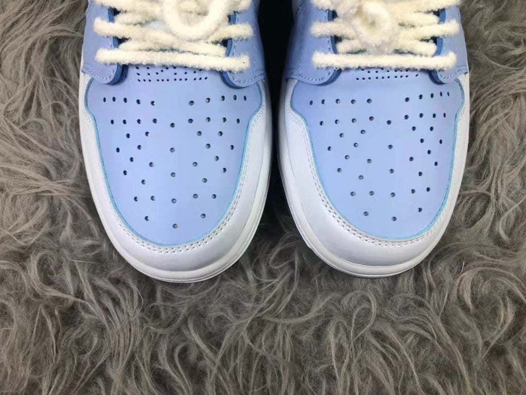 Jordan Air Jordan 1 Zoom CMFT High-Top Sneakers Blue White