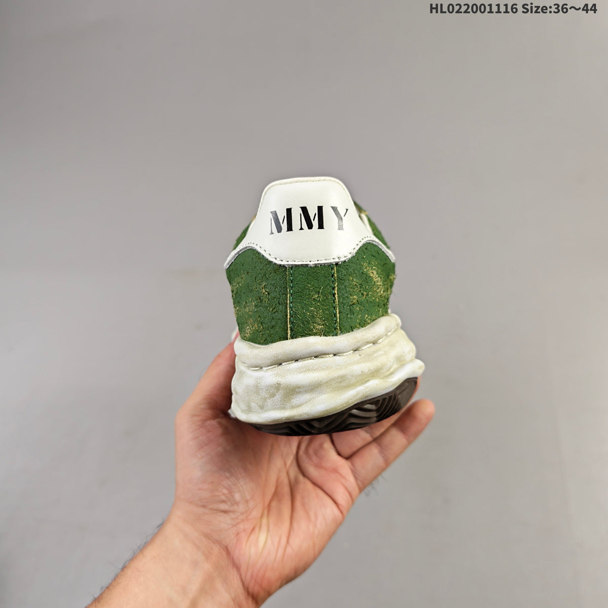 Maison Mihara Yasuhiro Blakey Sneakers Green
