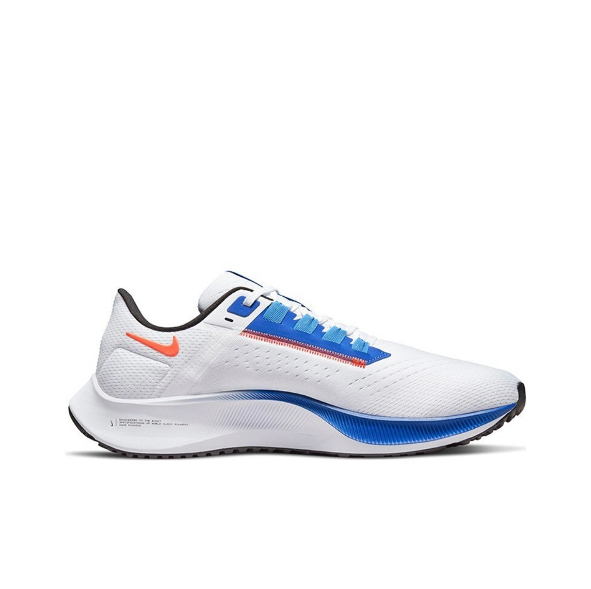 Nike Air Zoom Pegasus 38 White Blue Running Shoes DQ8575-100