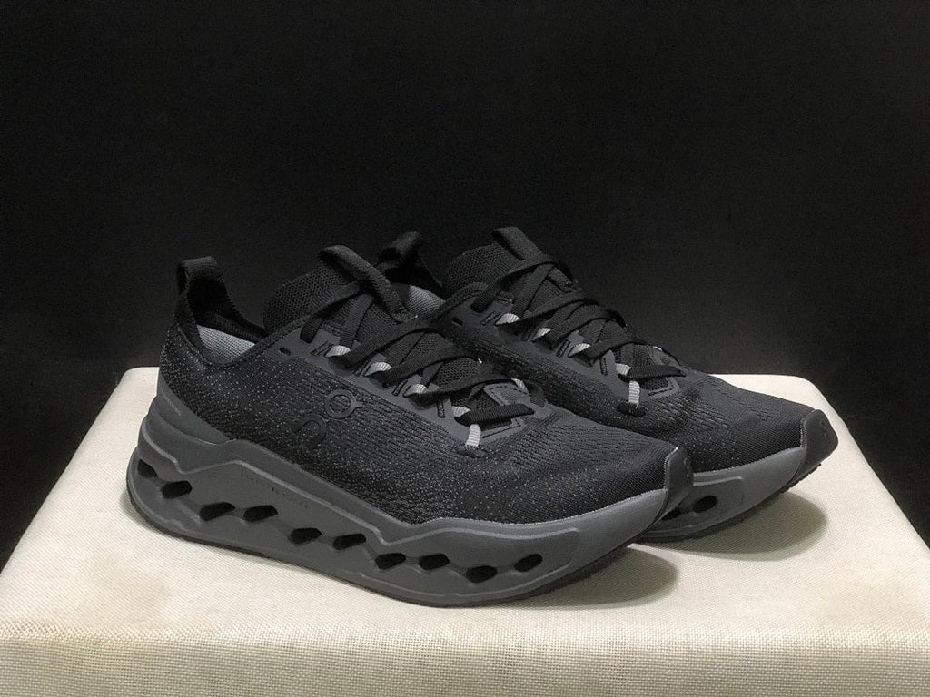 On Cloudsurfer Max Running Shoes in Black