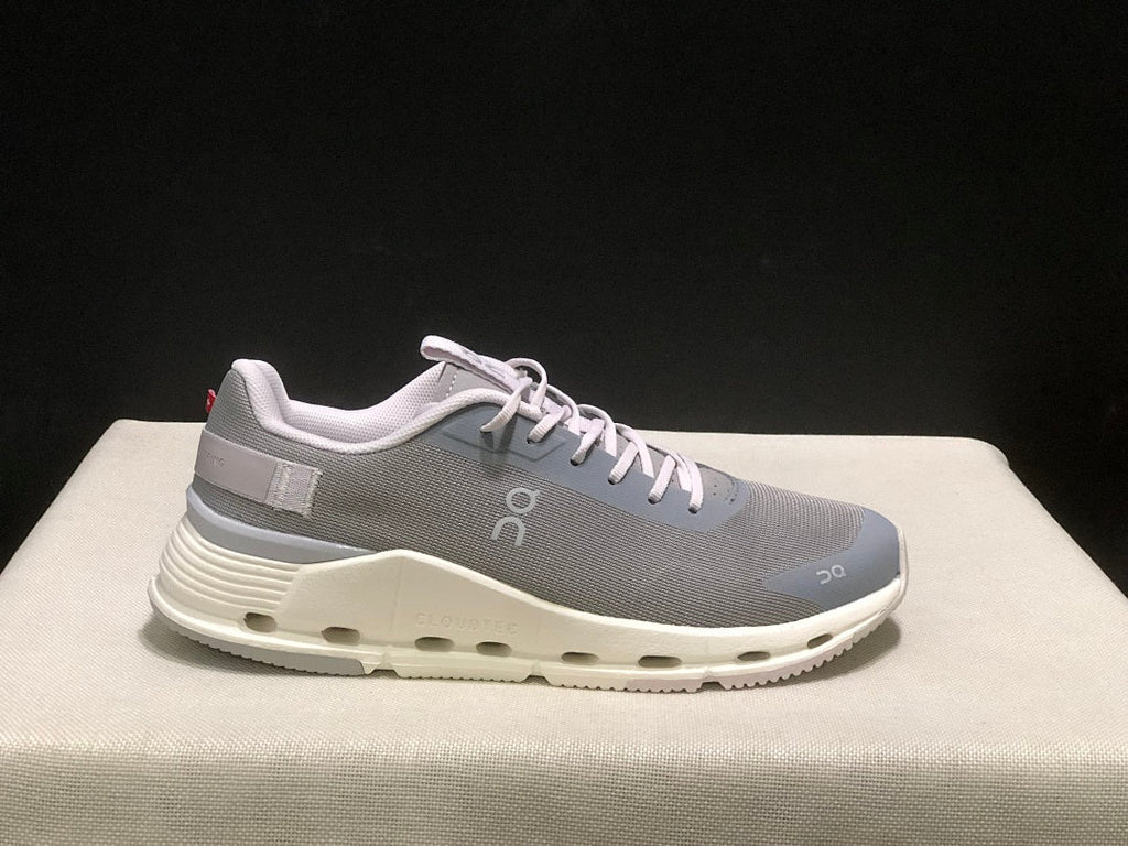 On Cloudnova Form 2 Sneakers in Fog and Lavender