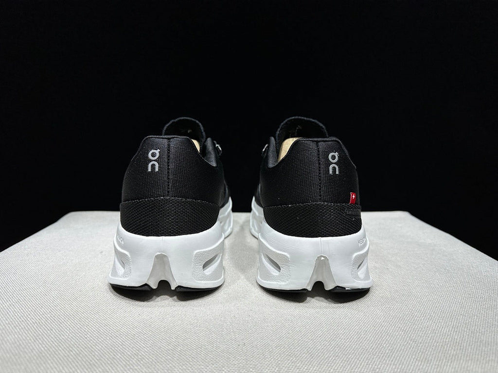 On CloudEclipse Black and White Running Shoes