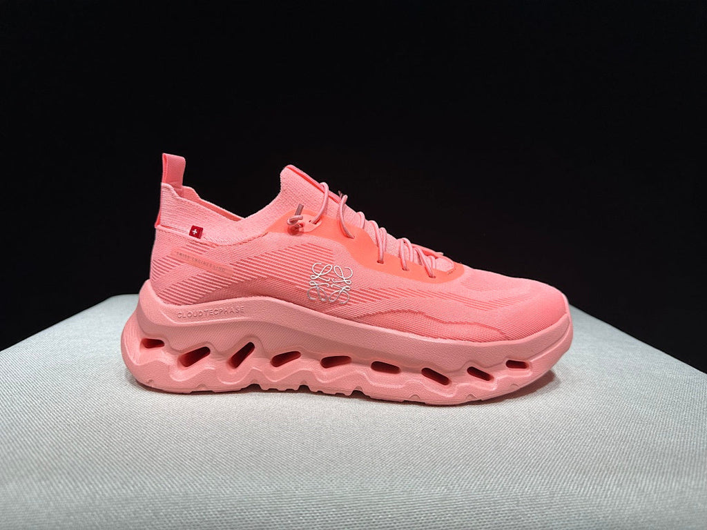 On Clouditilt Pink Running Sneakers