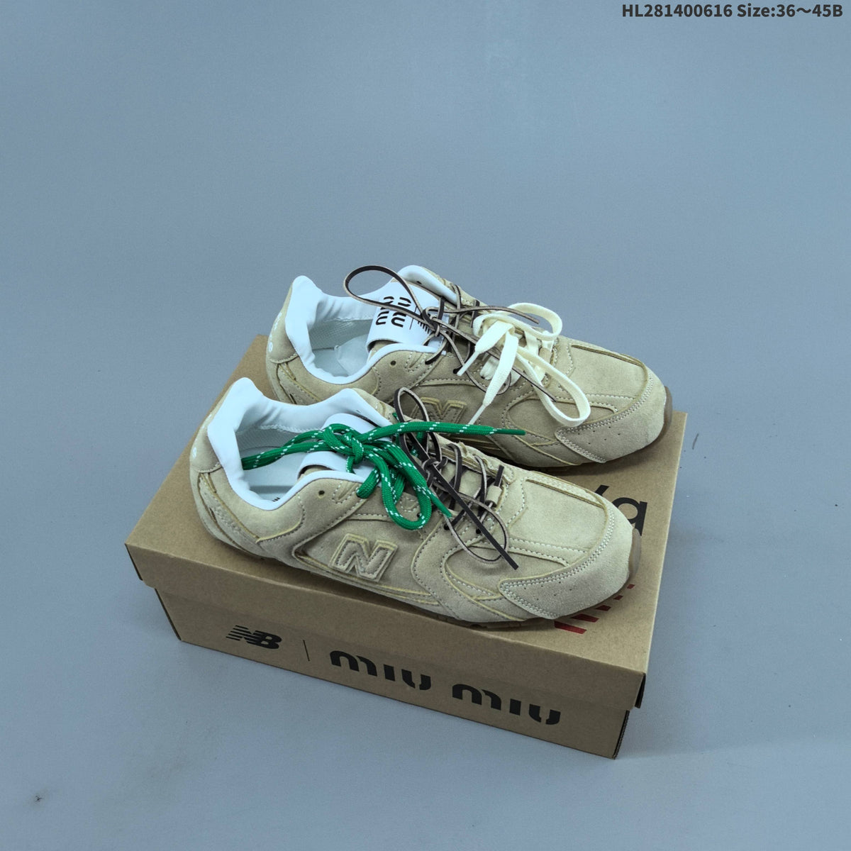 Miu Miu x New Balance 530 SL Low-Top Sneakers