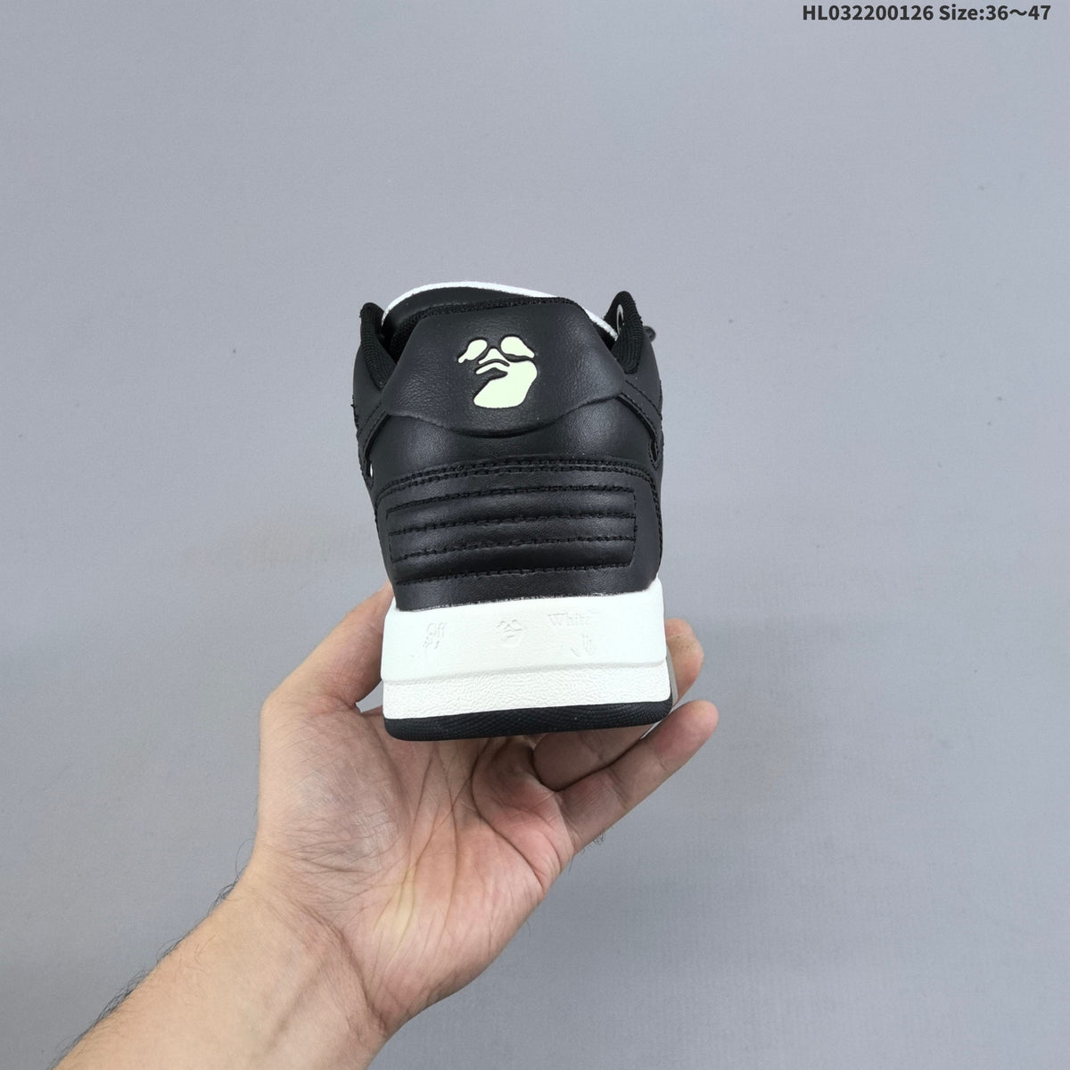 Off-White Out Of Office Low-Top Sneakers Black White