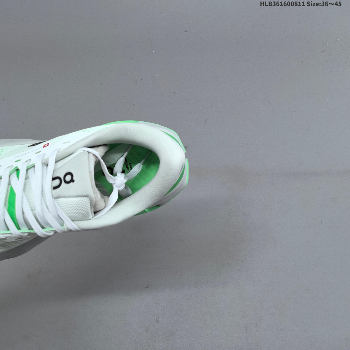 On Cloudrunner 3 Max Running Shoes White Green