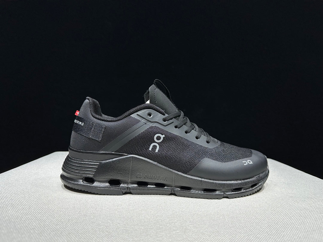 On Cloudnova Form 2 TT Sneakers in Black and Eclipse