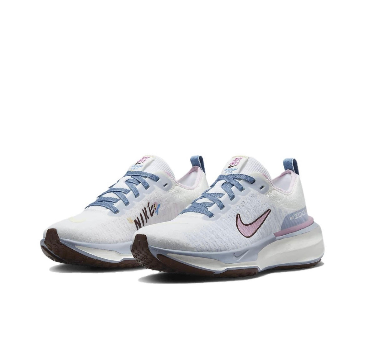 Nike ZoomX Invincible Run Flyknit 3 Running Shoes Blue White FJ7727-161