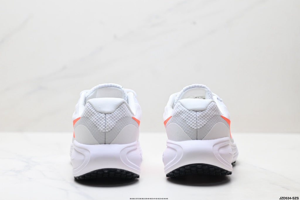 Nike Revolution 8 Running Shoes White and Orange