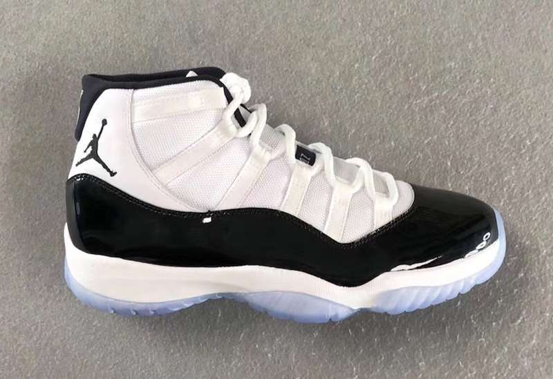 Jordan Air Jordan 11 Concord Black White Sneakers