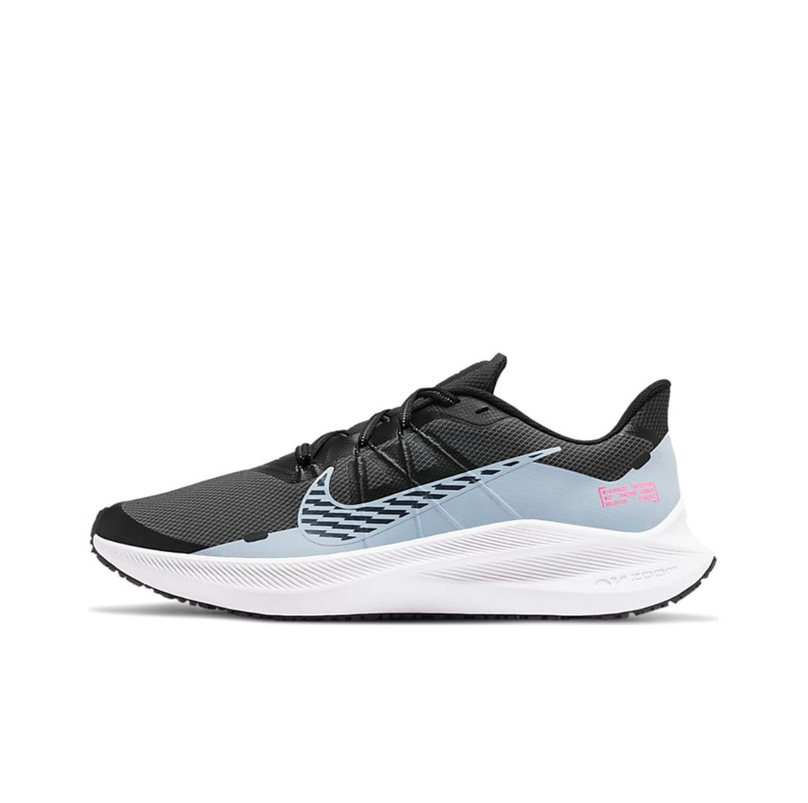 Nike Air Zoom Winflo 7 Shield Running Shoes, Gray Blue CU3870-403
