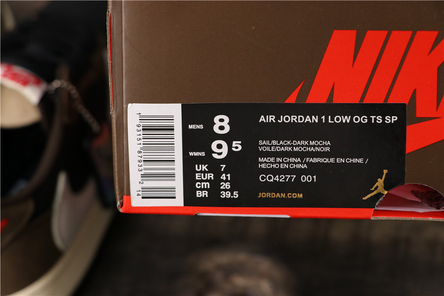 Jordan Air Jordan 1 Low OG TS SP Reverse Mocha CQ4277-001