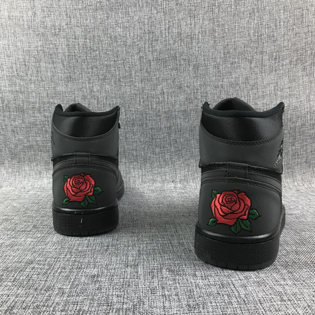 Air Jordan 1 Retro High Black Rose Sneakers
