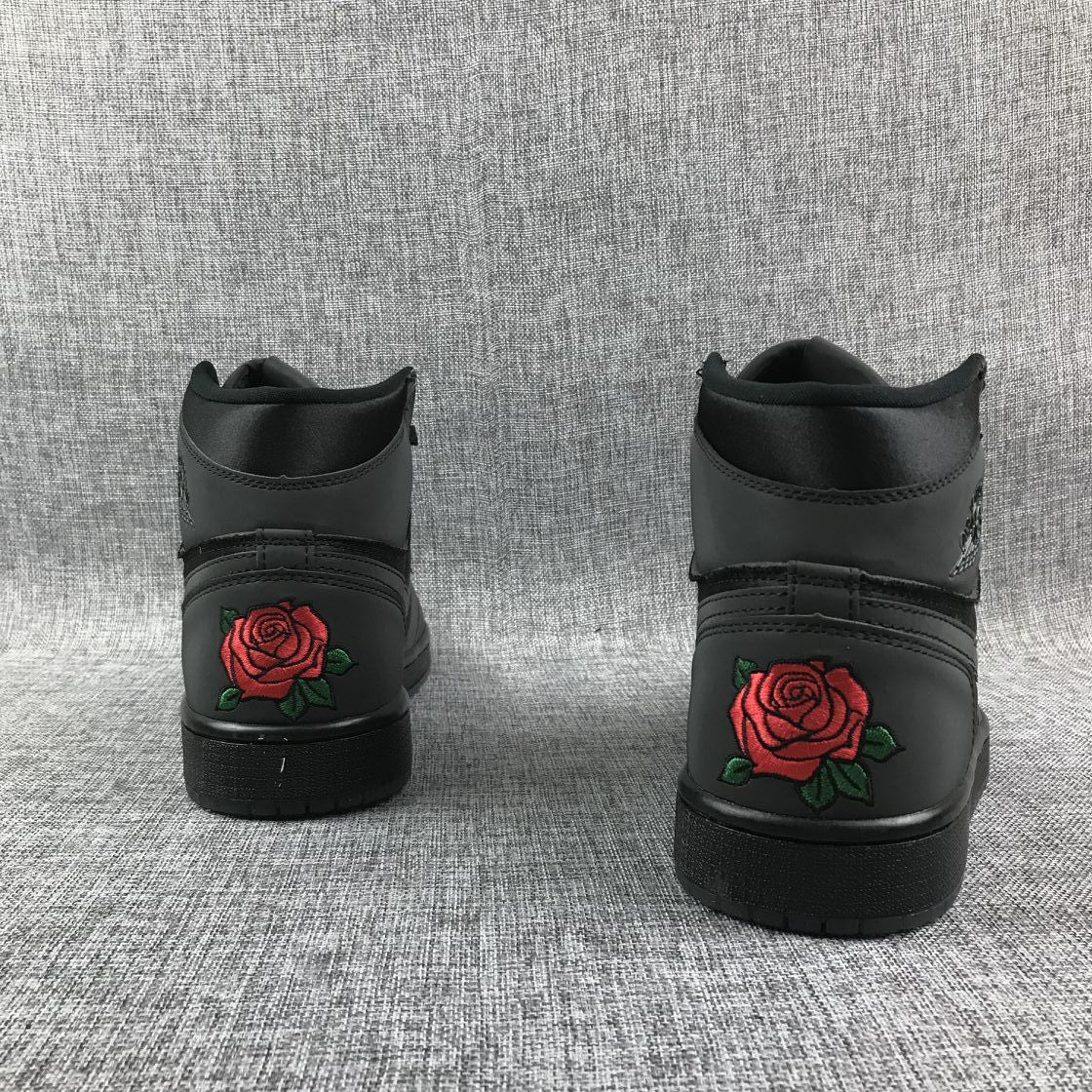 Air Jordan 1 Retro High Black Rose Sneakers
