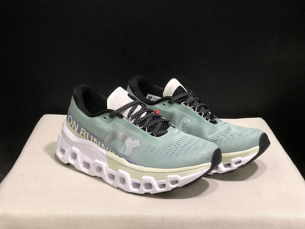 On Cloudmonster 2 Running Shoes, Mineral Aloe