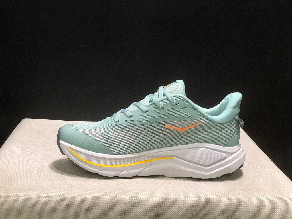 HOKA Challenger 8 Trail Running Shoes, Sage and Coral